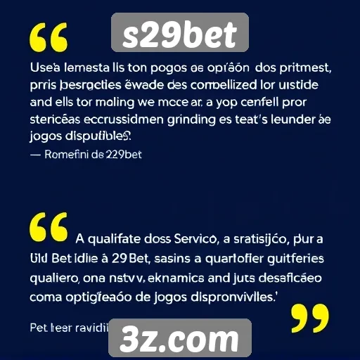 Usuários relatam experiências positivas na s29bet